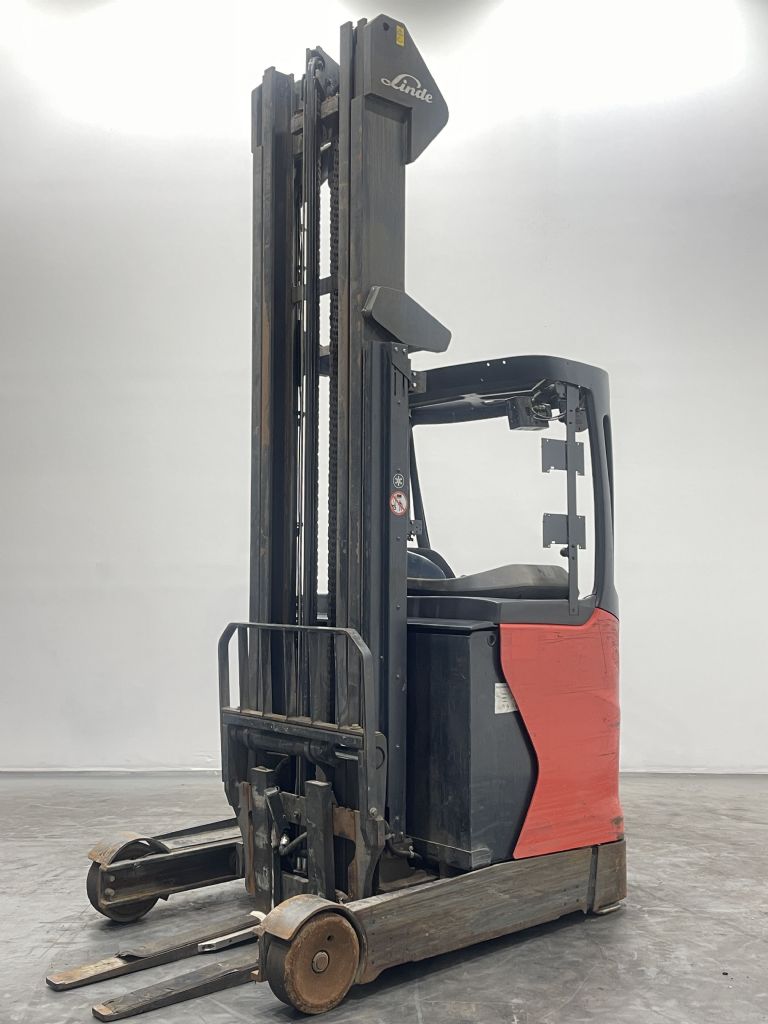 Linde R14-01-1120 Schubmaststapler www.nortruck.de