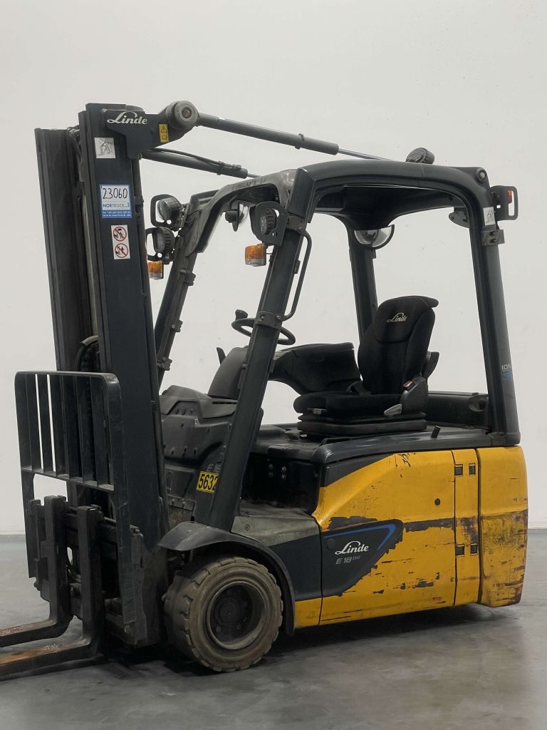 Linde E18-02-386-Li-Ion Elektro 3 Rad-Stapler www.nortruck.de