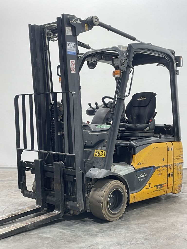 Linde E18-02-386-Li-Ion Elektro 3 Rad-Stapler www.nortruck.de