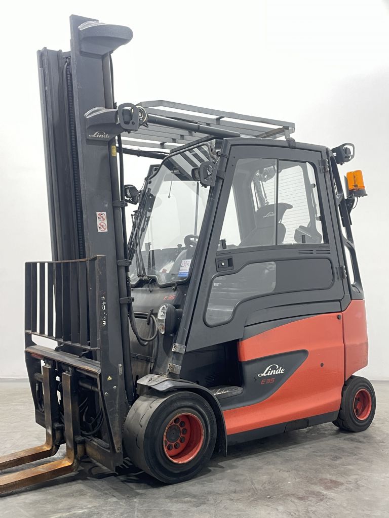 Linde E35HL-01-387 Elektro 4 Rad-Stapler www.nortruck.de