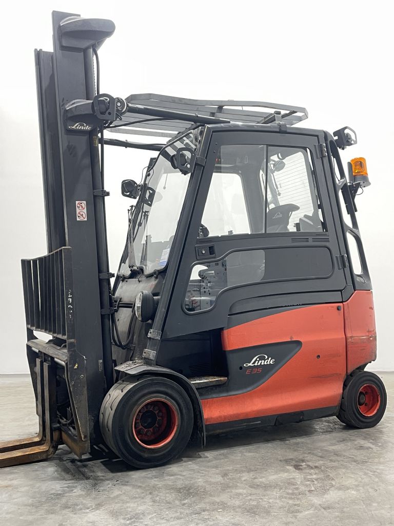Linde E35HL-01-387 Elektro 4 Rad-Stapler www.nortruck.de