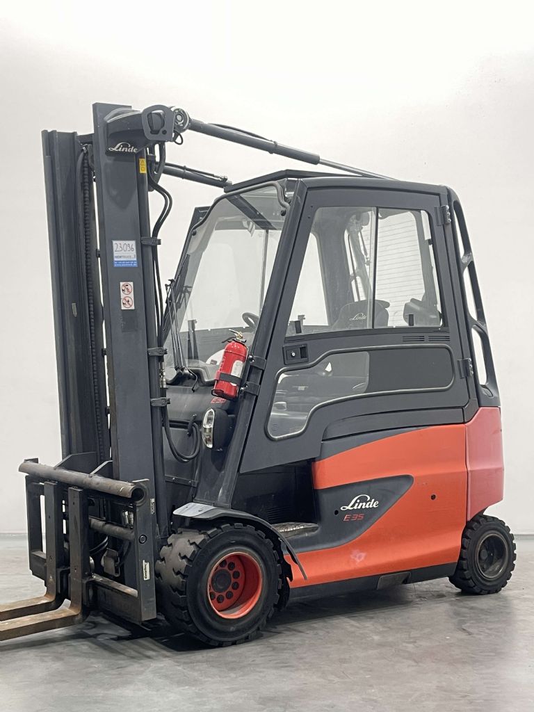 Linde E35HL-01-387 Elektro 4 Rad-Stapler www.nortruck.de