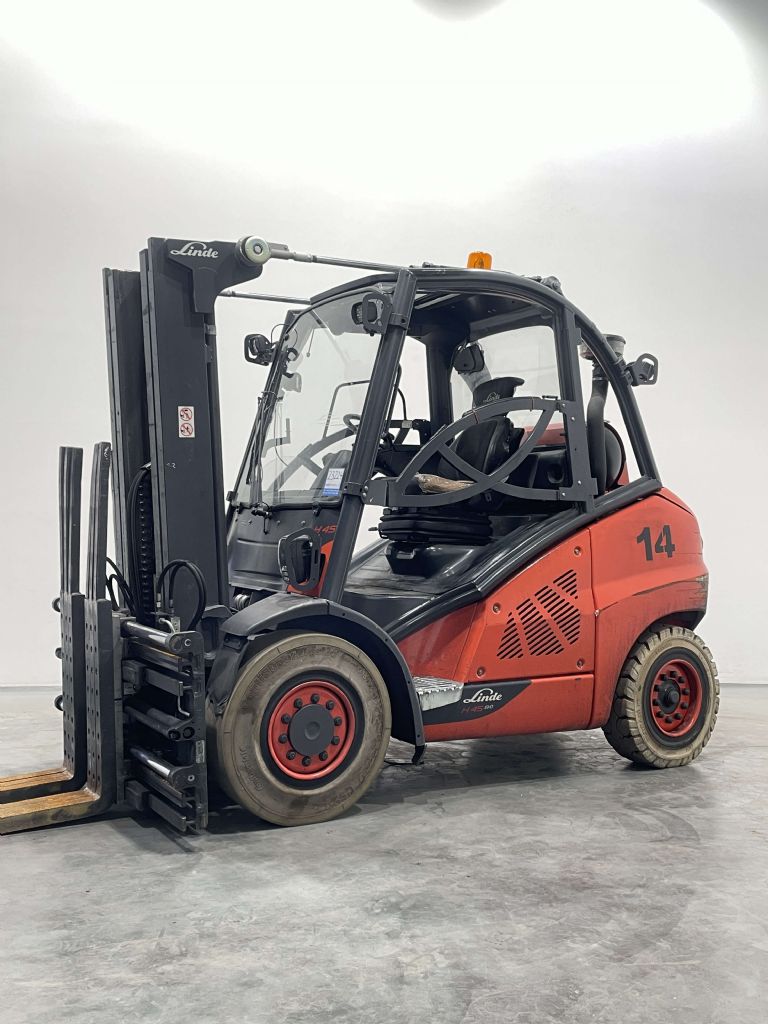 Linde H45T-02-394 Treibgasstapler www.nortruck.de