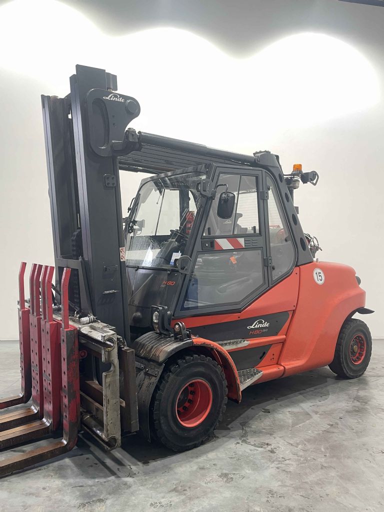 Linde H80T-03/1100-396 Treibgasstapler www.nortruck.de