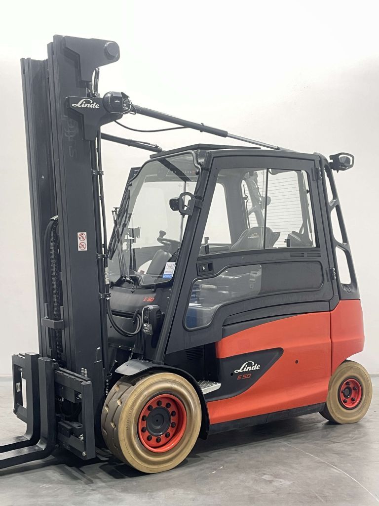 Linde E50HL-01/600-388 Electric 4-wheel forklift www.nortruck.de