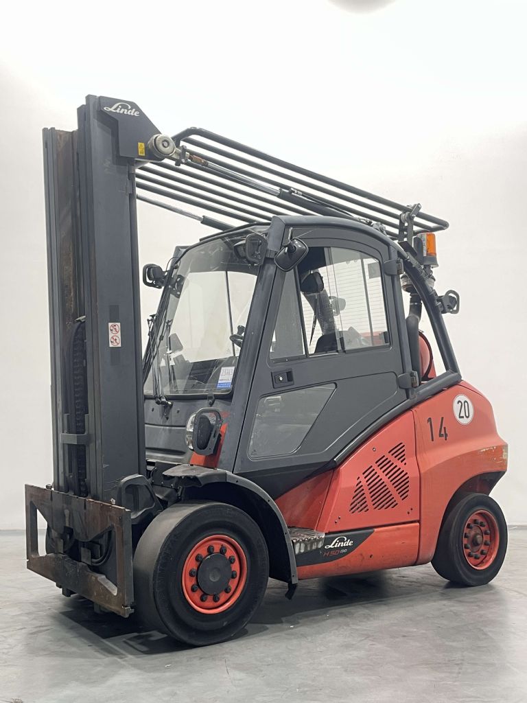 Linde H50T-02/600-394 Treibgasstapler www.nortruck.de