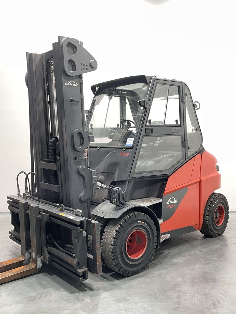 Linde E80-01-1279 Electric 4-wheel forklift www.nortruck.de