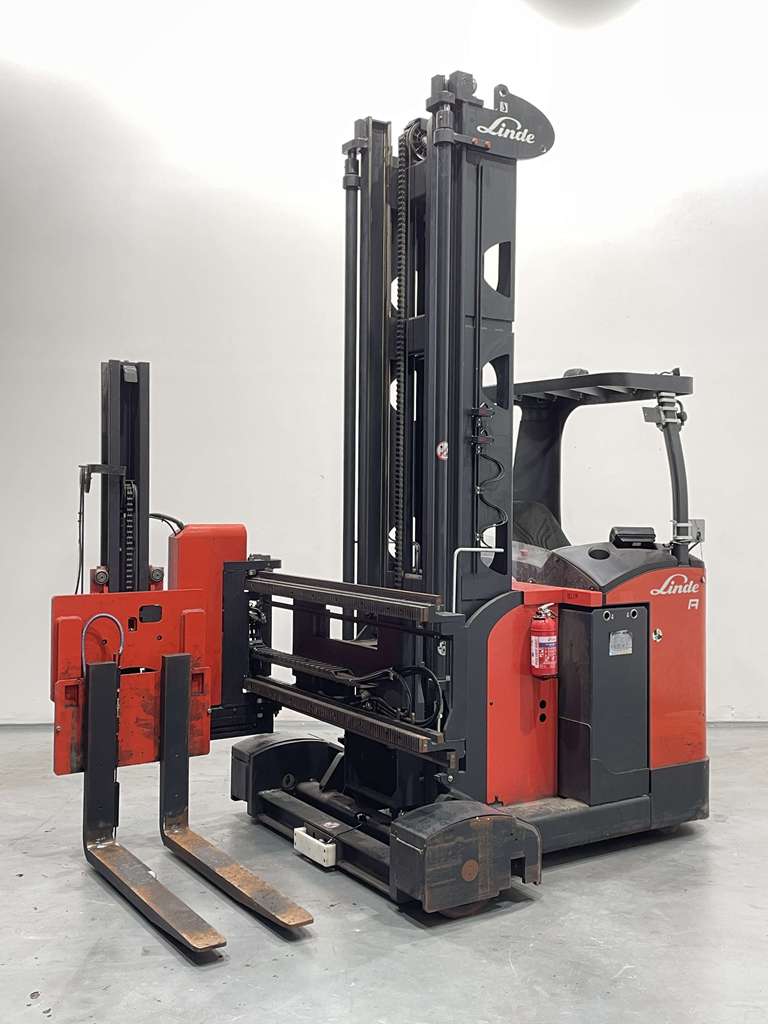 Linde A-Schwenkschubgabel Hochhubkommissionierer www.nortruck.de