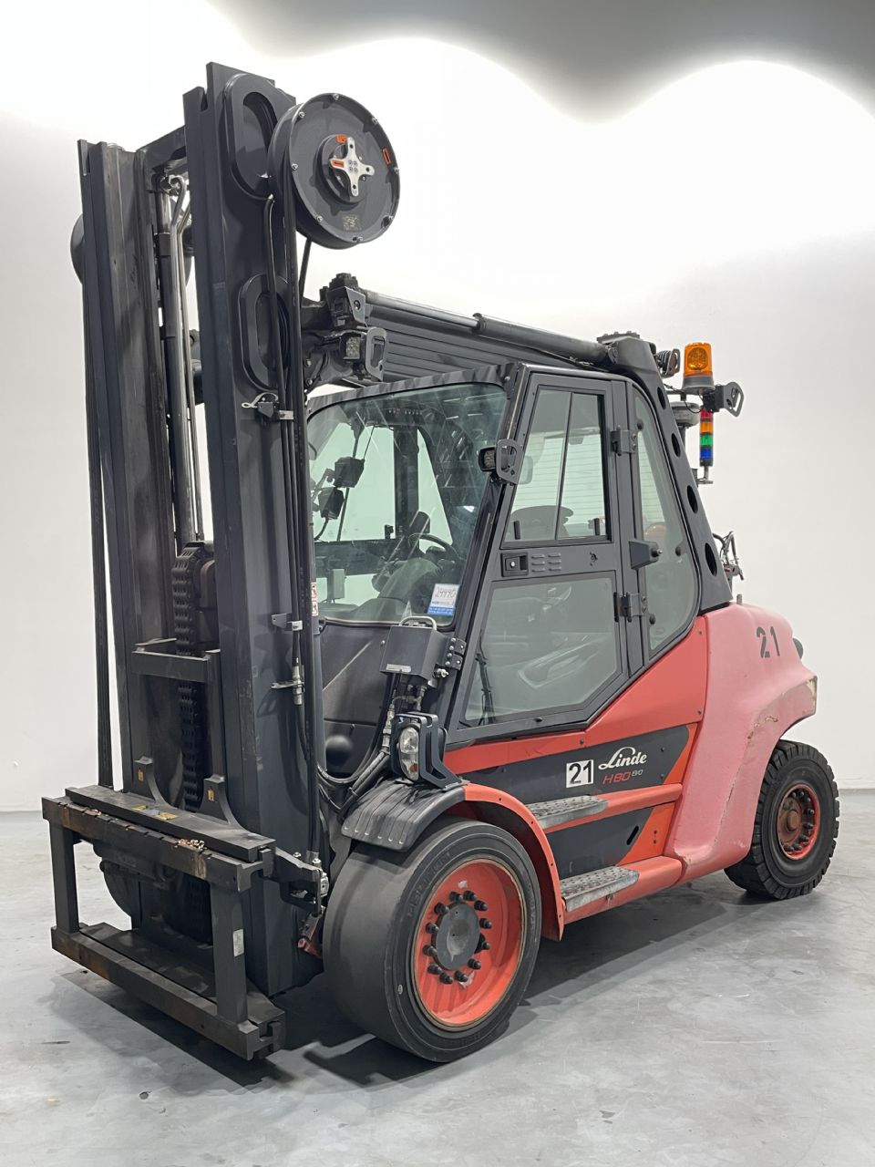Linde H80T-03/900-396 Treibgasstapler www.nortruck.de