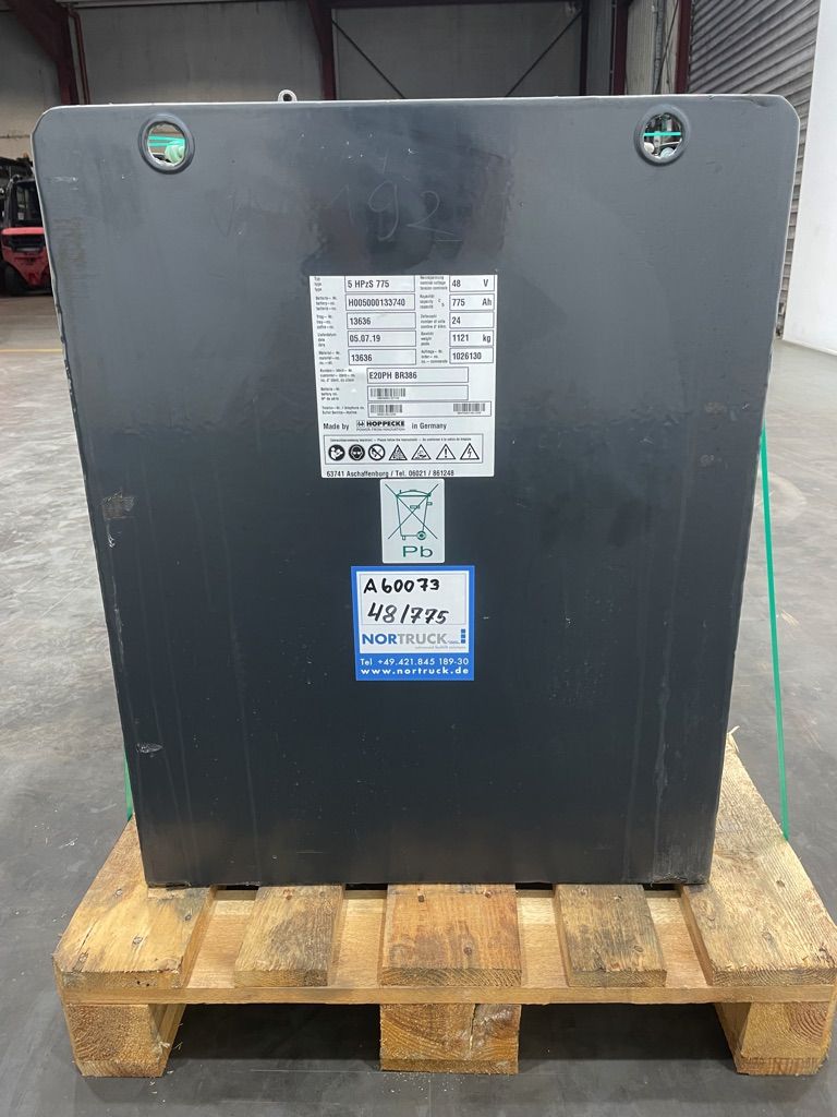 Hoppecke 48 V, 775 Antriebsbatterie www.nortruck.de