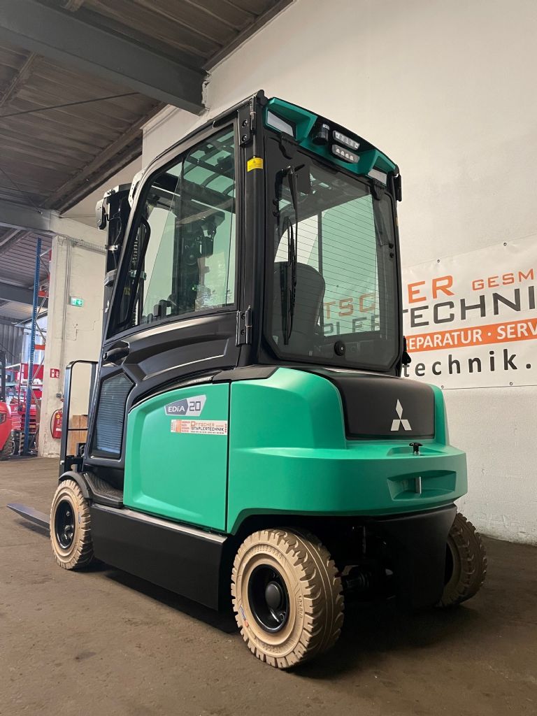 Mitsubishi-FB20N2-Elektro 4 Rad-Stapler-www.staplertechnik.at