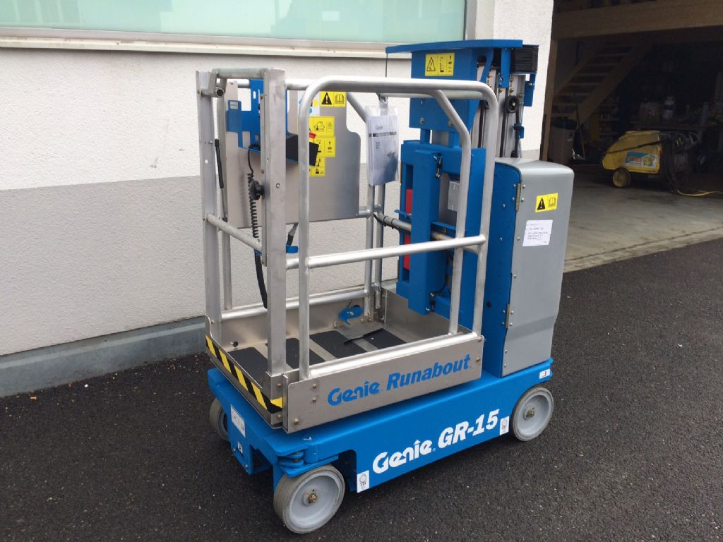 Genie GR 15 Vertical / Personnel Lifts www.staplertechnik.at