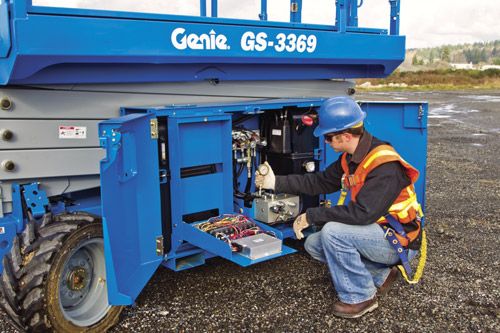 Genie-GS 3369 RT-Scherenarbeitsbhne-www.staplertechnik.at