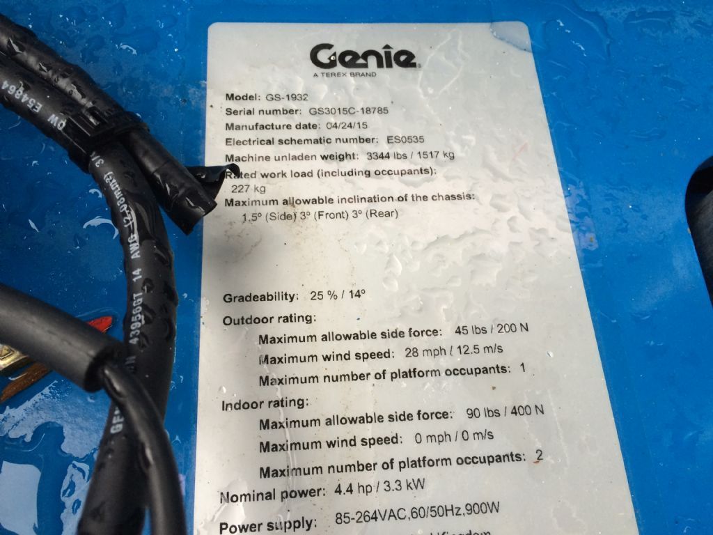 Genie-Genie GS-1932-Scherenarbeitsbhne-www.staplertechnik.at