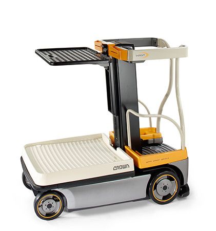 Crown WAV60-118 Medium Lift Order Picker www.staplertechnik.at