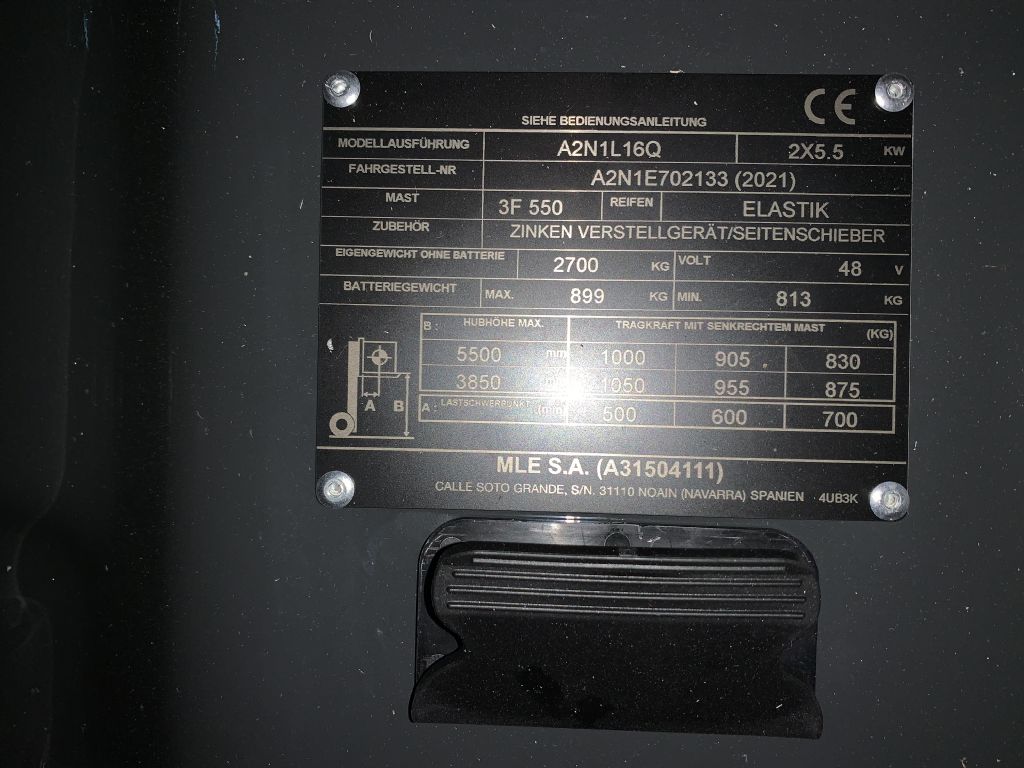 UniCarriers-TX3-16-Elektro 3 Rad-Stapler-www.staplertechnik.at