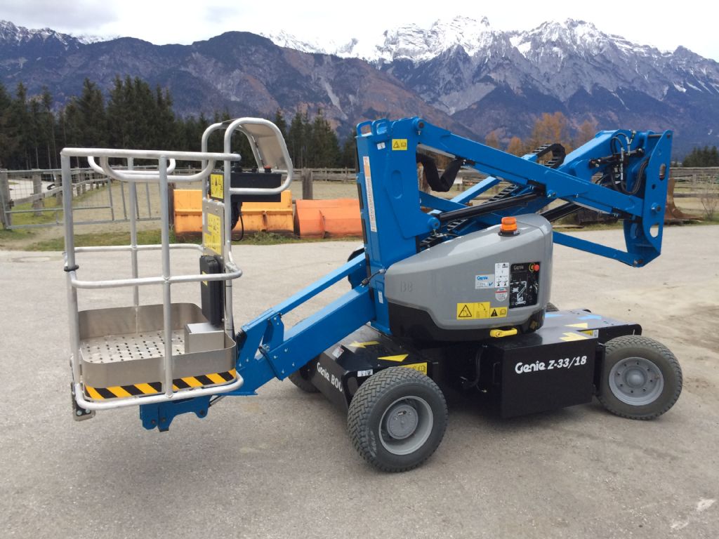 Genie Z 33/18 Articulated Jib Platforms www.staplertechnik.at