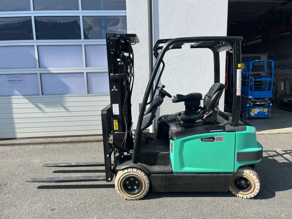 Mitsubishi FB20ANT Electric 4-wheel forklift www.staplertechnik.at Mitsubishi FB20ANT Electric 4-wheel forklift www.staplertechnik.at