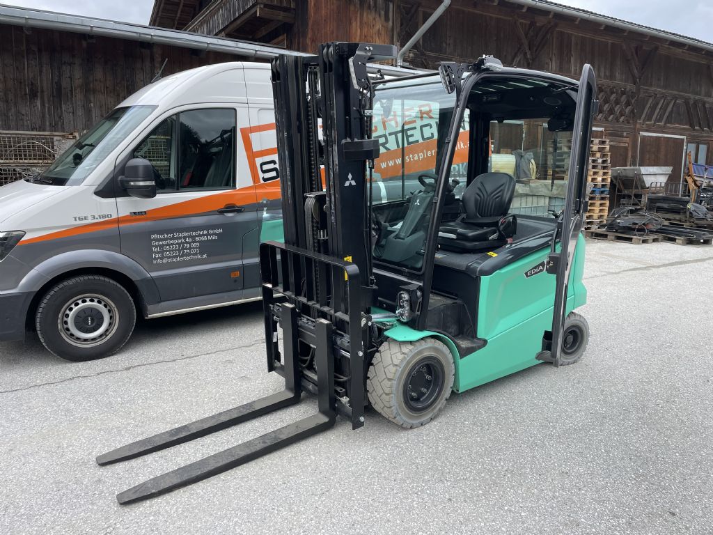 Mitsubishi FB35N Electric 4-wheel forklift www.staplertechnik.at