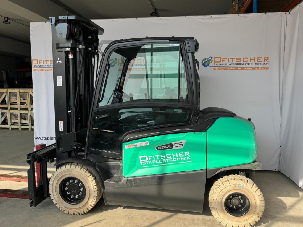 Mitsubishi FB55NH Elektro 4 Rad-Stapler www.staplertechnik.at Mitsubishi FB55NH Elektro 4 Rad-Stapler www.staplertechnik.at