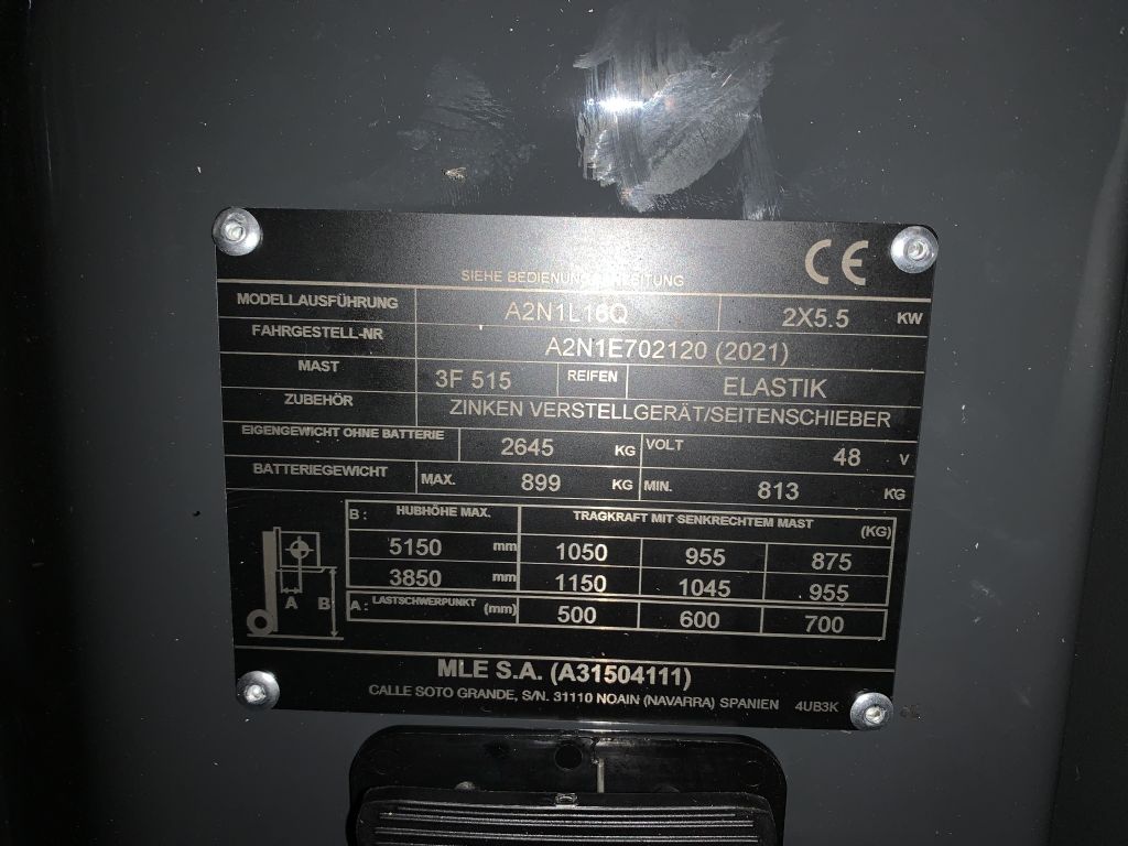 UniCarriers TX3-20L Electric 3-wheel forklift www.staplertechnik.at UniCarriers TX3-20L Electric 3-wheel forklift www.staplertechnik.at