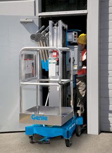 Genie AWP 20S  bis  AWP 40S Vertical / Personnel Lifts www.staplertechnik.at