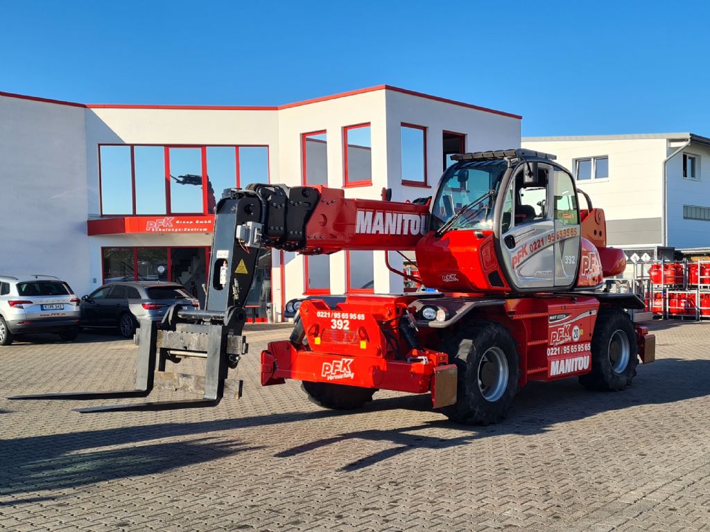 Manitou MRT 2550 PRIVILEGE+ ST4 S2 Teleskopstapler drehbar www.pfk.de