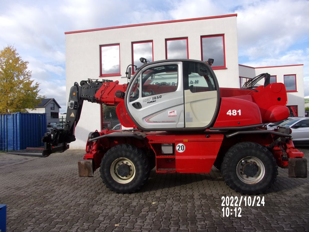 Manitou MRT1850 Privileg Teleskopstapler drehbar www.pfk.de