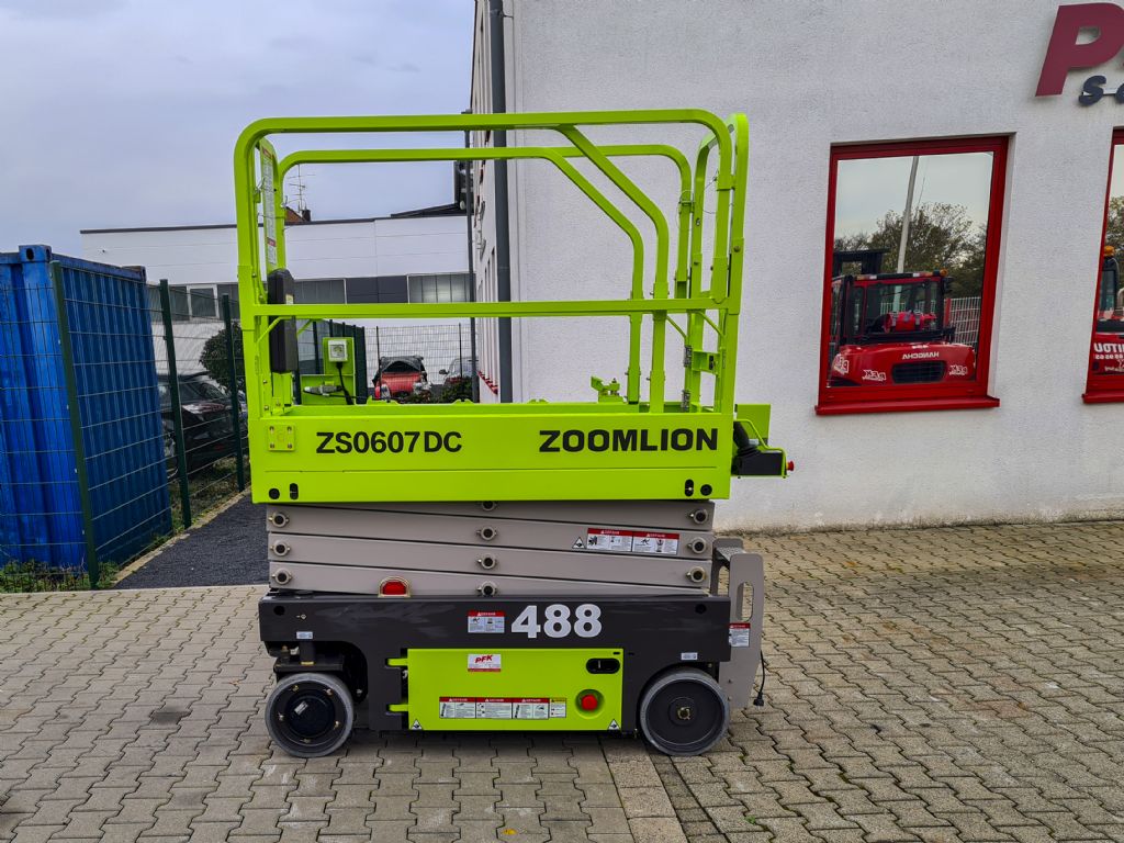 Zoomlion ZS 0607DC Scherenarbeitsbhne www.pfk.de