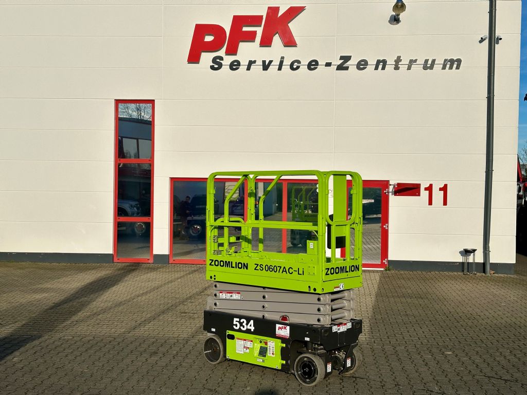 Zoomlion ZS0607AC-Li Scherenarbeitsb�hne www.pfk.de