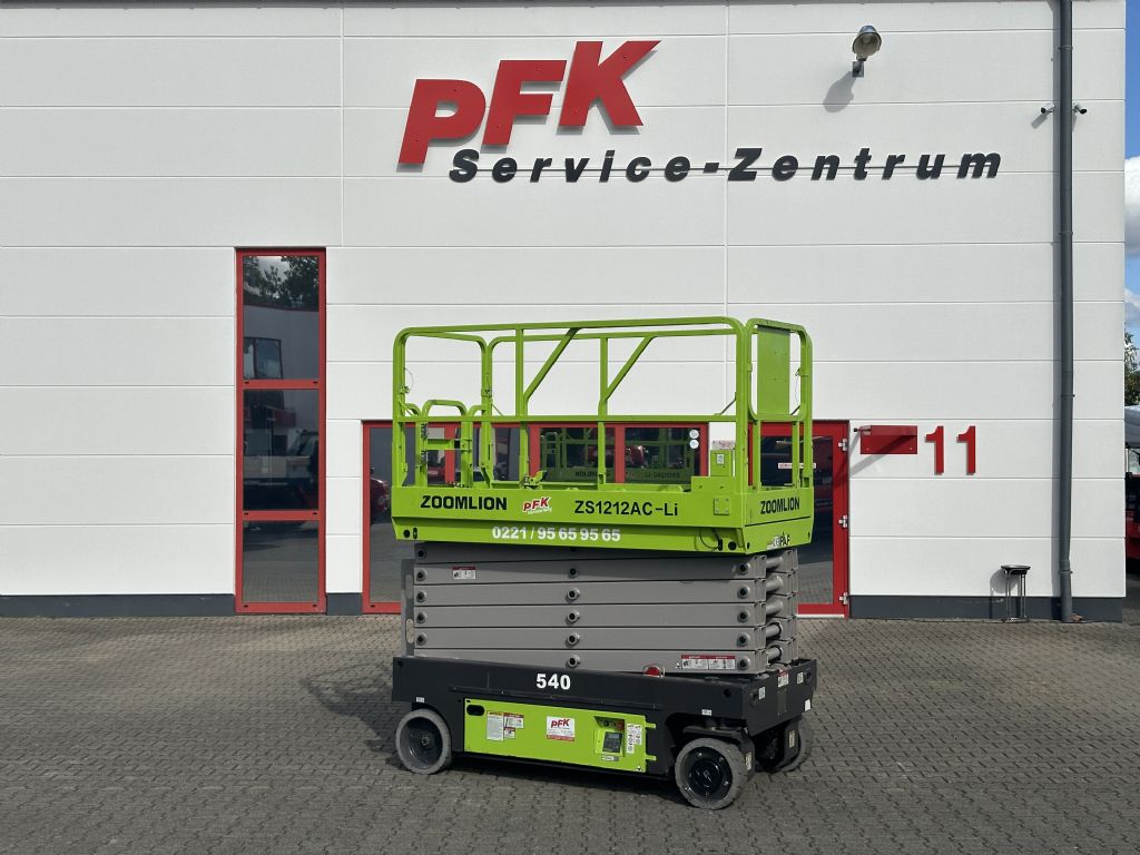 Zoomlion ZS1212AC-Li Scherenarbeitsb�hne www.pfk.de
