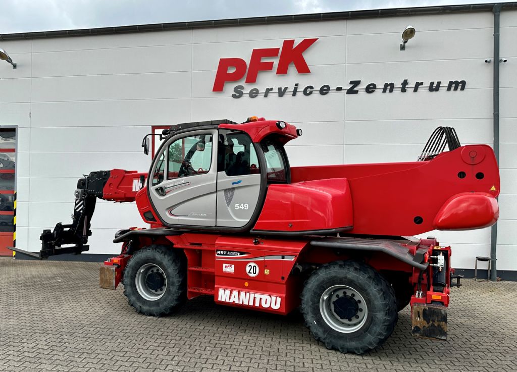 Manitou MRT 2550 PRIVILEGE Plus ST4 S2 Teleskopstapler drehbar www.pfk.de