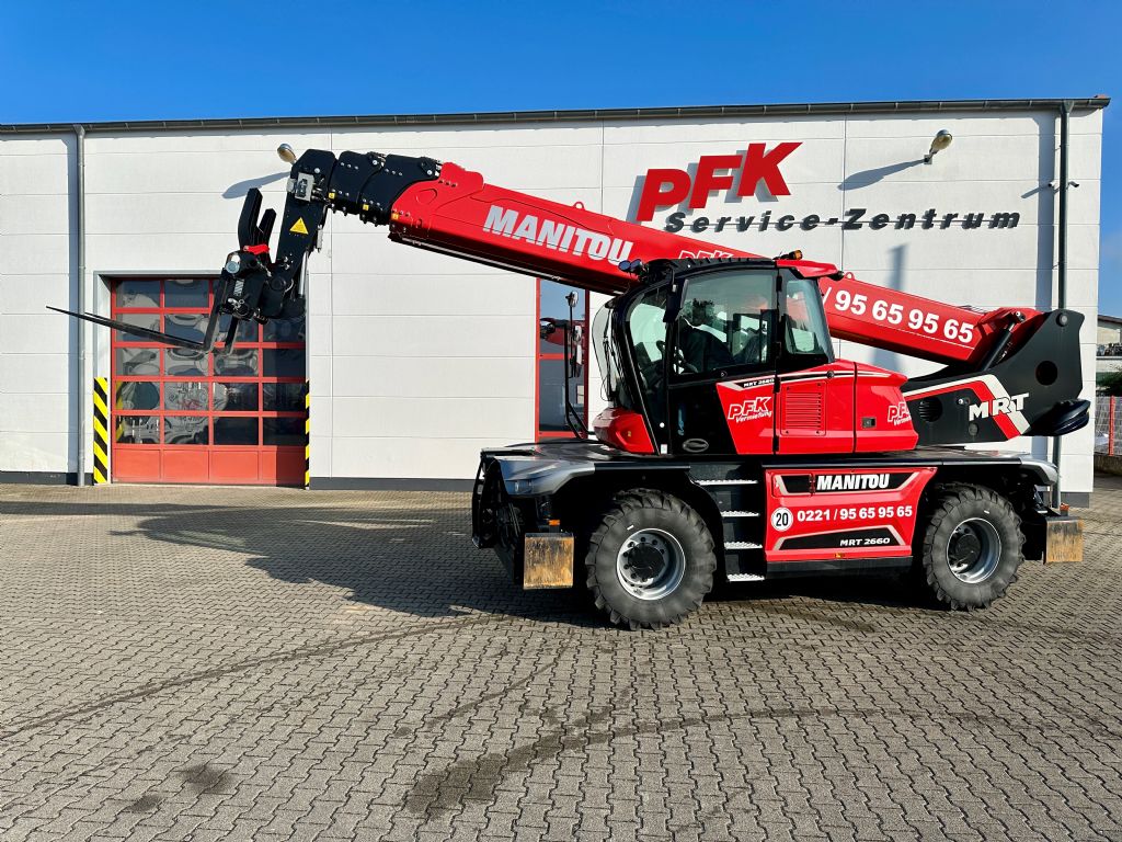 Manitou MRT 2660 Vision+ Teleskopstapler drehbar www.pfk.de