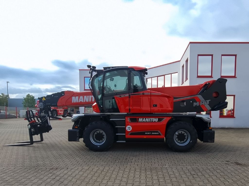 Manitou MRT 2660 Teleskopstapler drehbar www.pfk.de Manitou MRT 2660 Teleskopstapler drehbar www.pfk.de