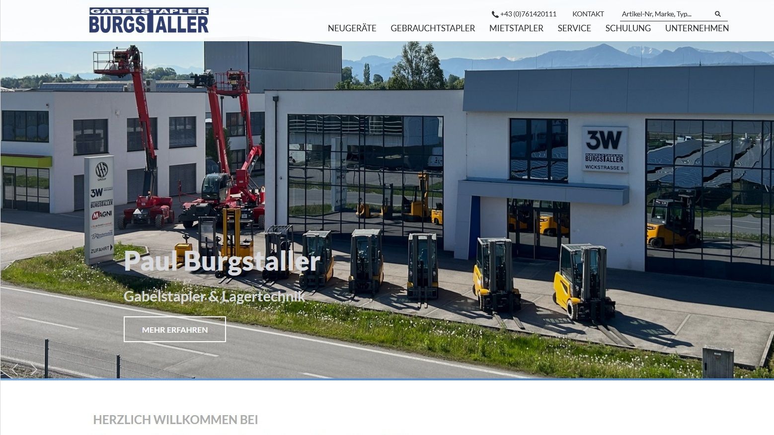 Burgstaller Paul Gabelstapler