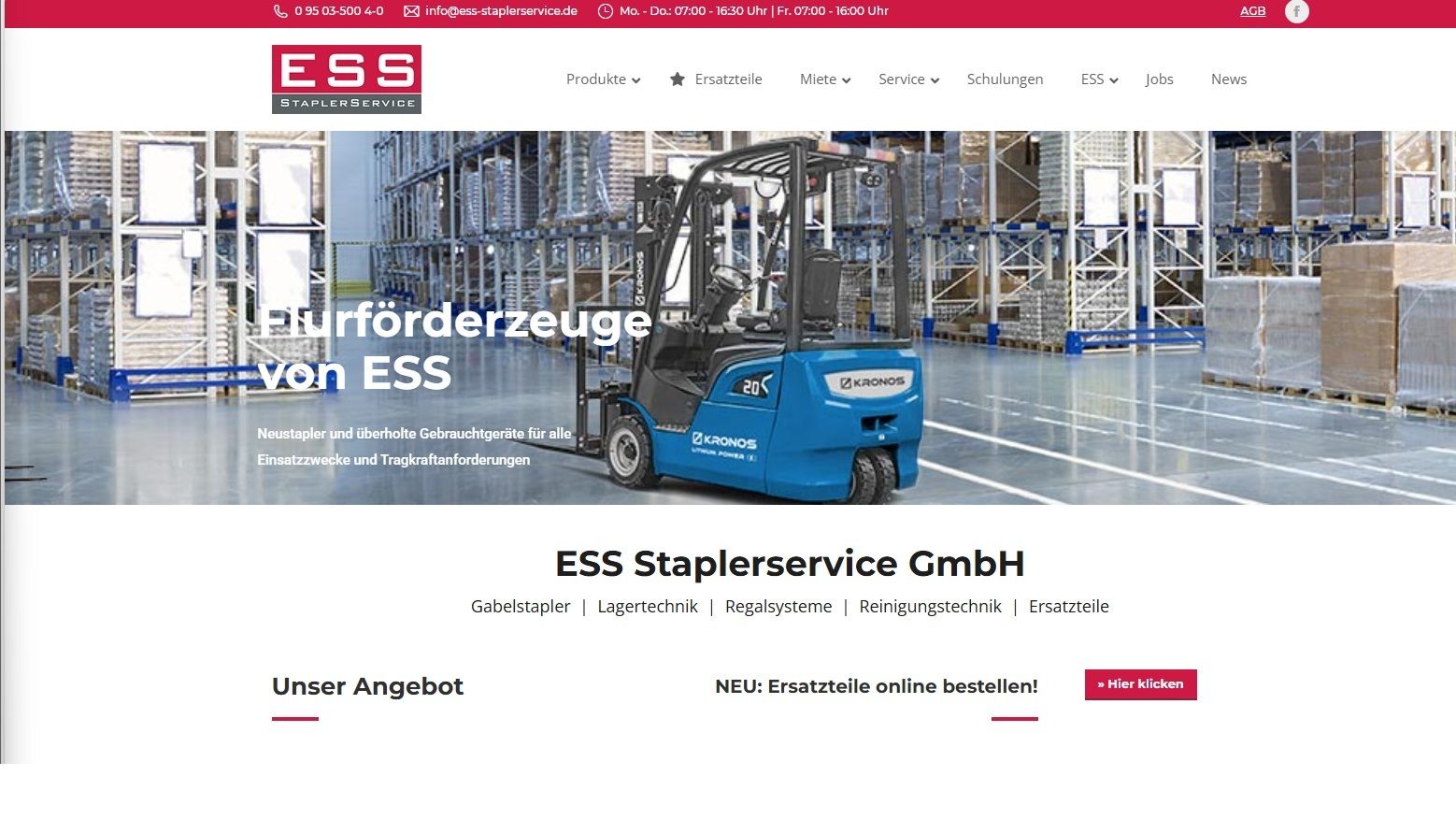 ESS - STAPLERSERVICE GmbH