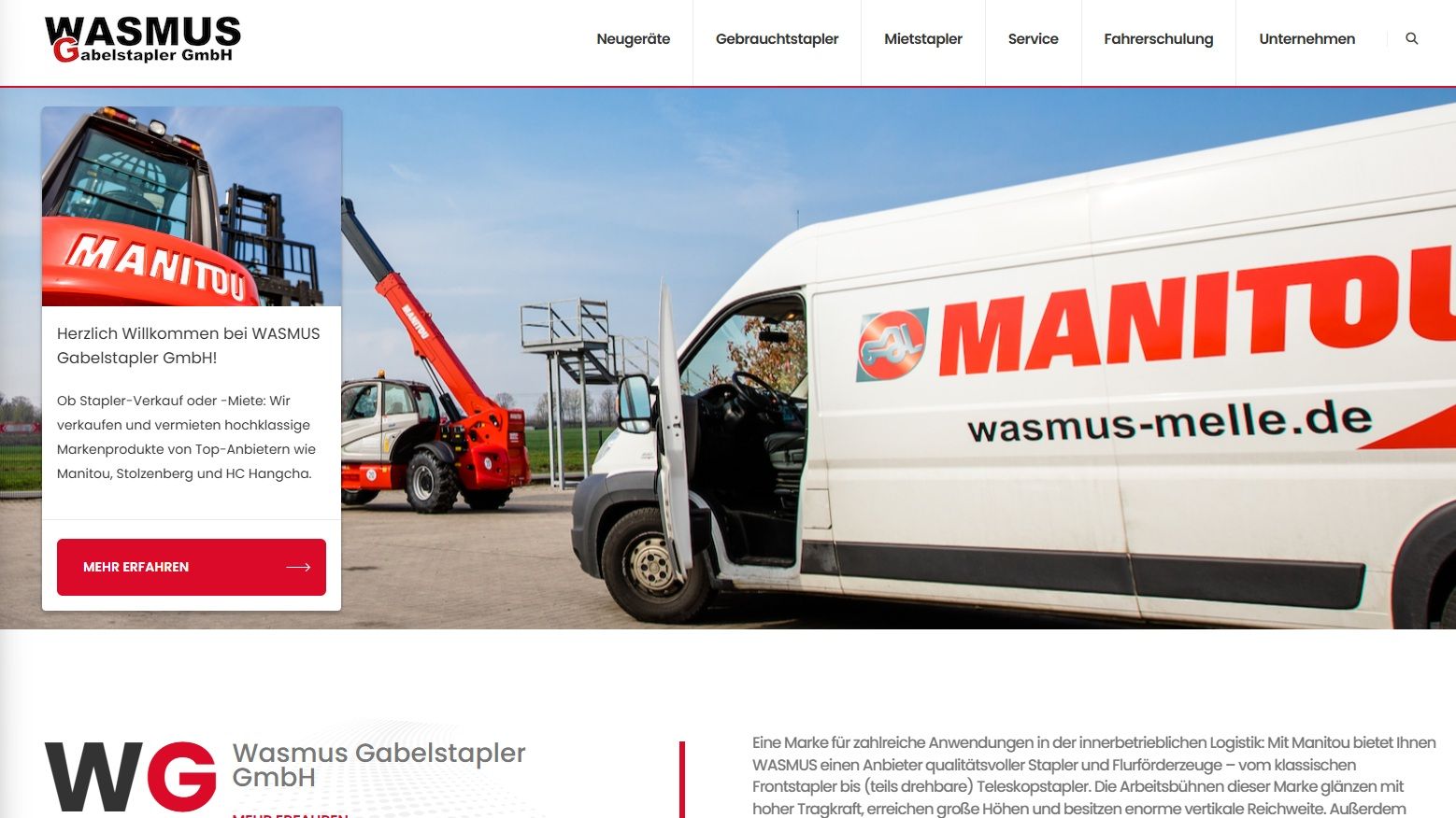 Wasmus Gabelstapler GmbH