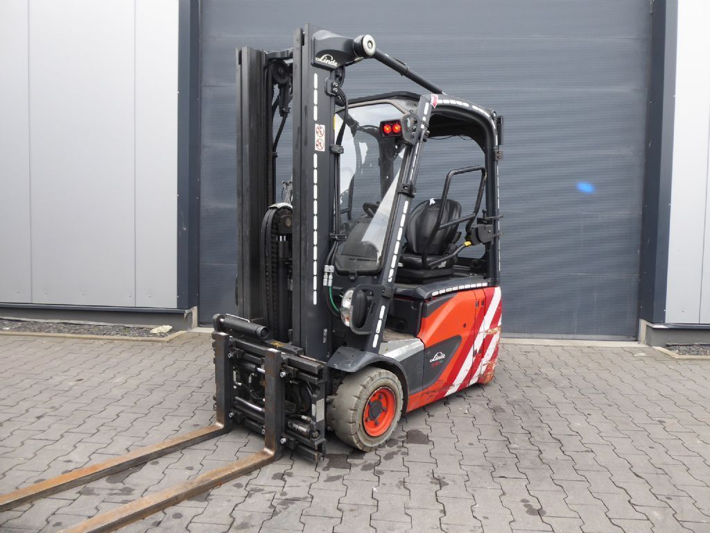 Linde E16C-02 Elektro 3 Rad-Stapler www.rf-stapler.de