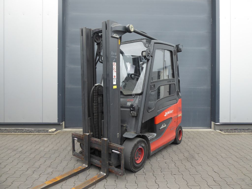 Linde E25H 01/600 Elektro 4 Rad-Stapler www.sks-stapler.at