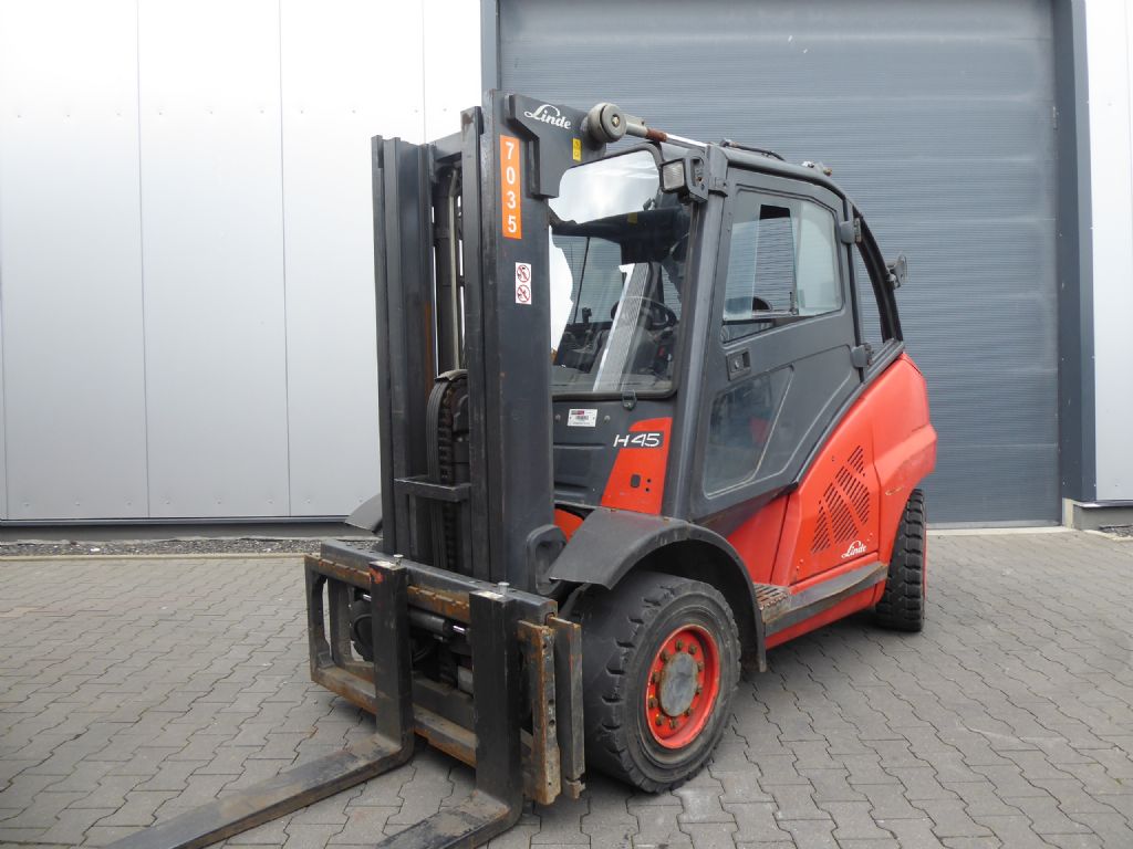 Linde H45D-02 Containerfähig Dieselstapler www.rf-stapler.de
