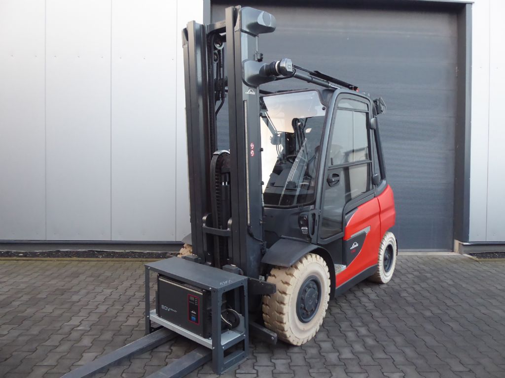 Linde X50 Elektro 4 Rad-Stapler www.sks-stapler.at