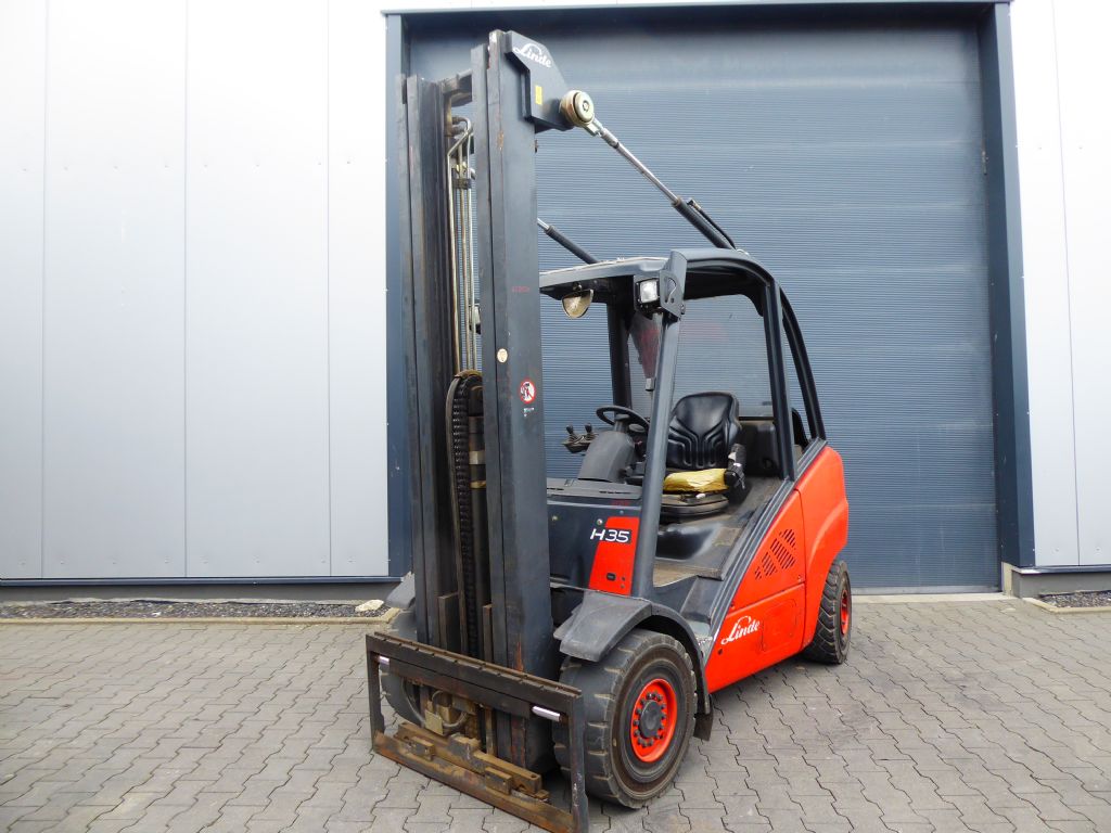 Linde H35T Treibgasstapler www.sks-stapler.at