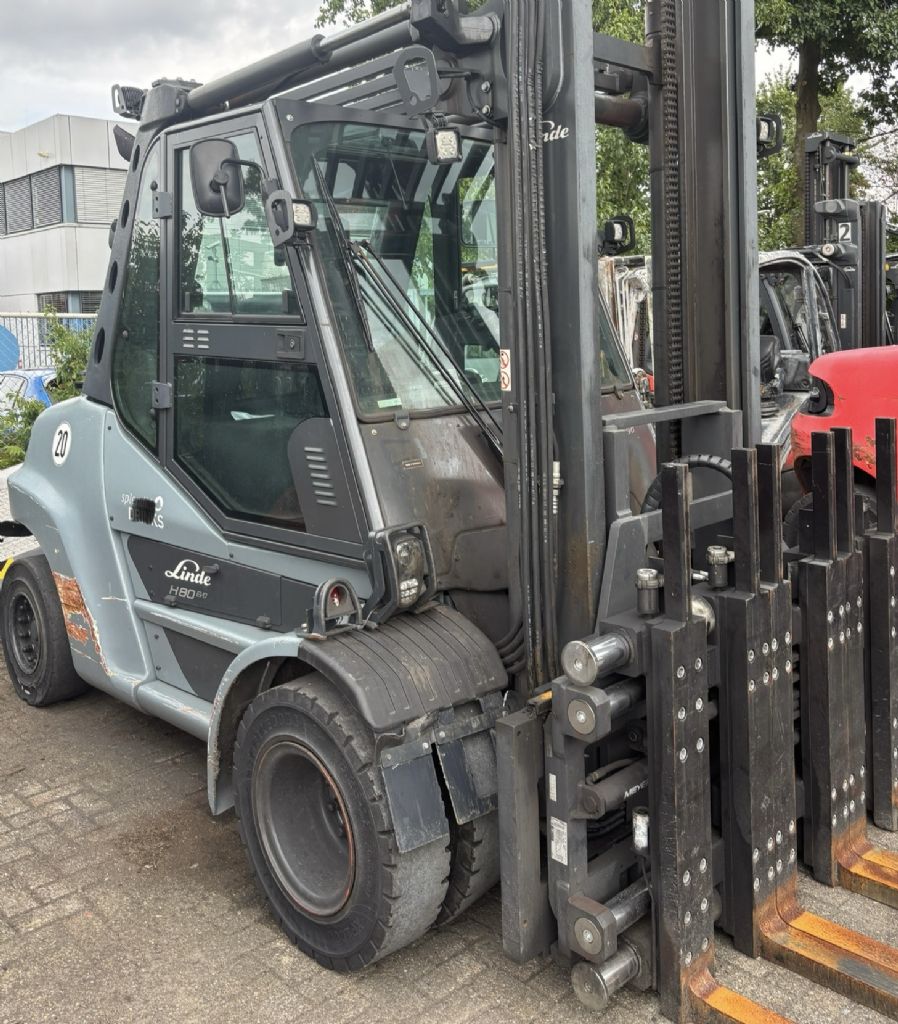 Linde H80T-03/900 Treibgasstapler www.sks-stapler.at