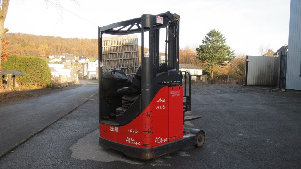 Linde R12CS-03 Schubmaststapler www.rf-stapler.de