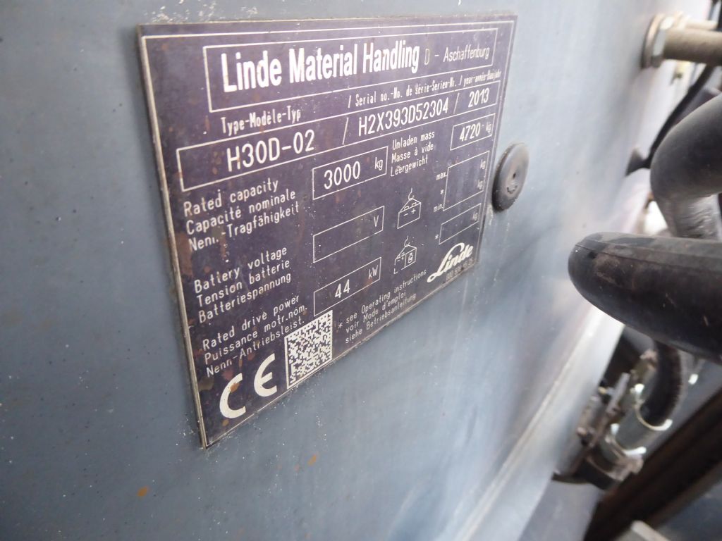 Linde H30D-02 Dieselstapler www.zeidlerstapler.at