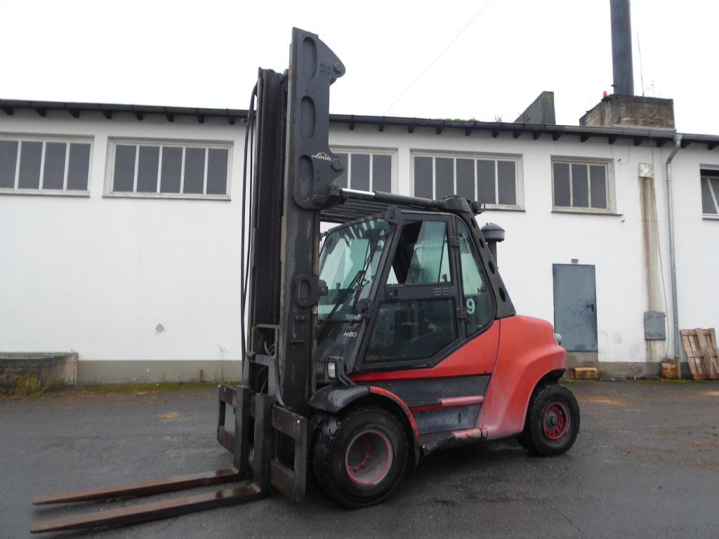 Linde H80D-01/900 Dieselstapler www.zeidlerstapler.at