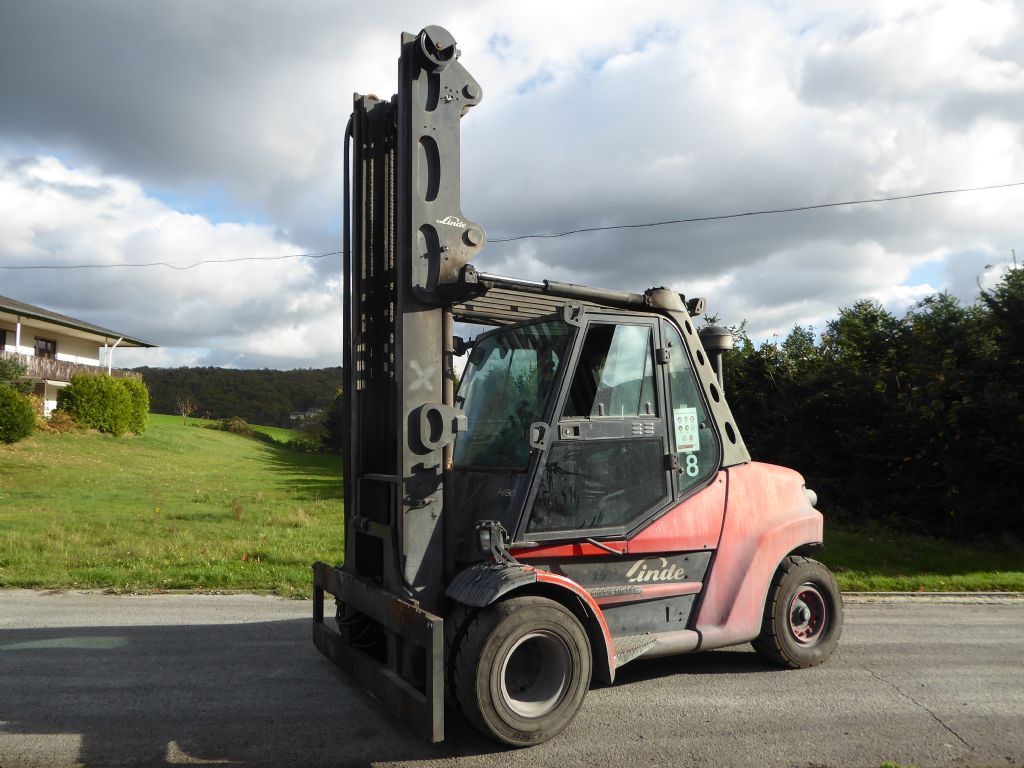 Linde H80D-01/900 Dieselstapler www.zeidlerstapler.at