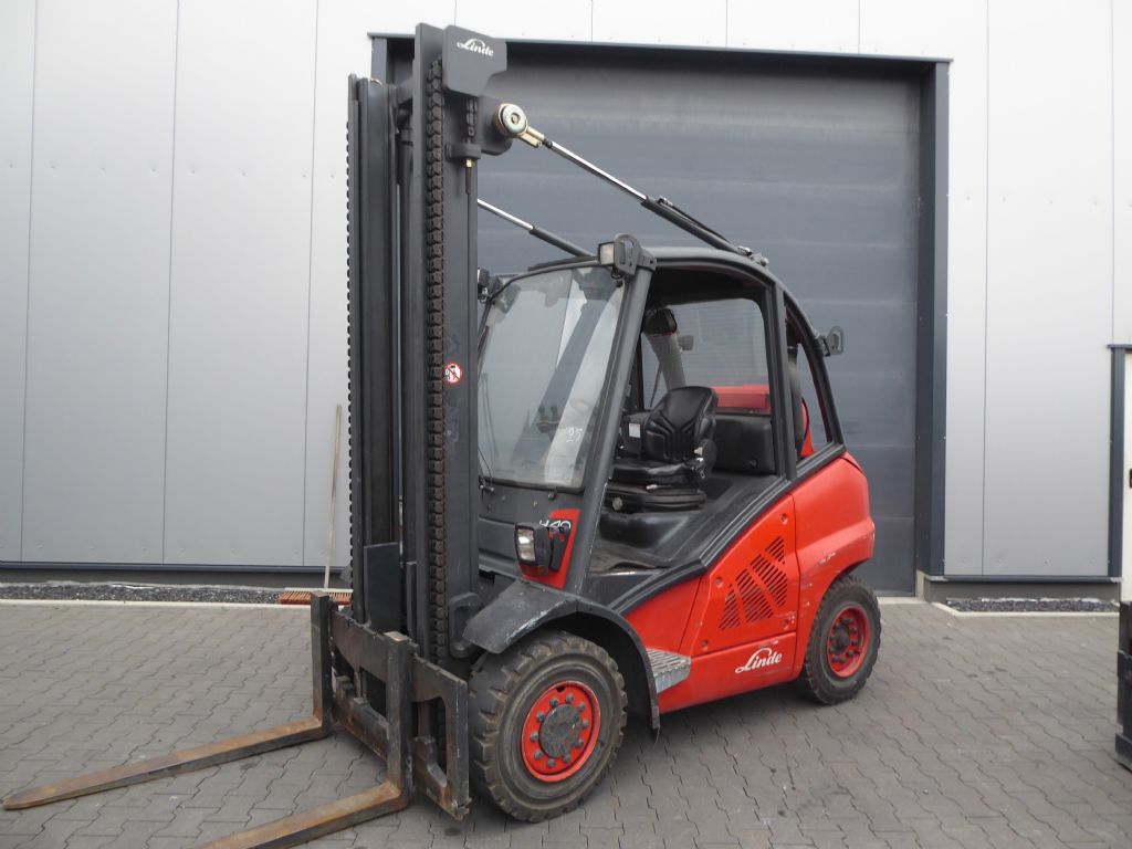 Linde H40T-01 Treibgasstapler www.rs-staplertechnik.de