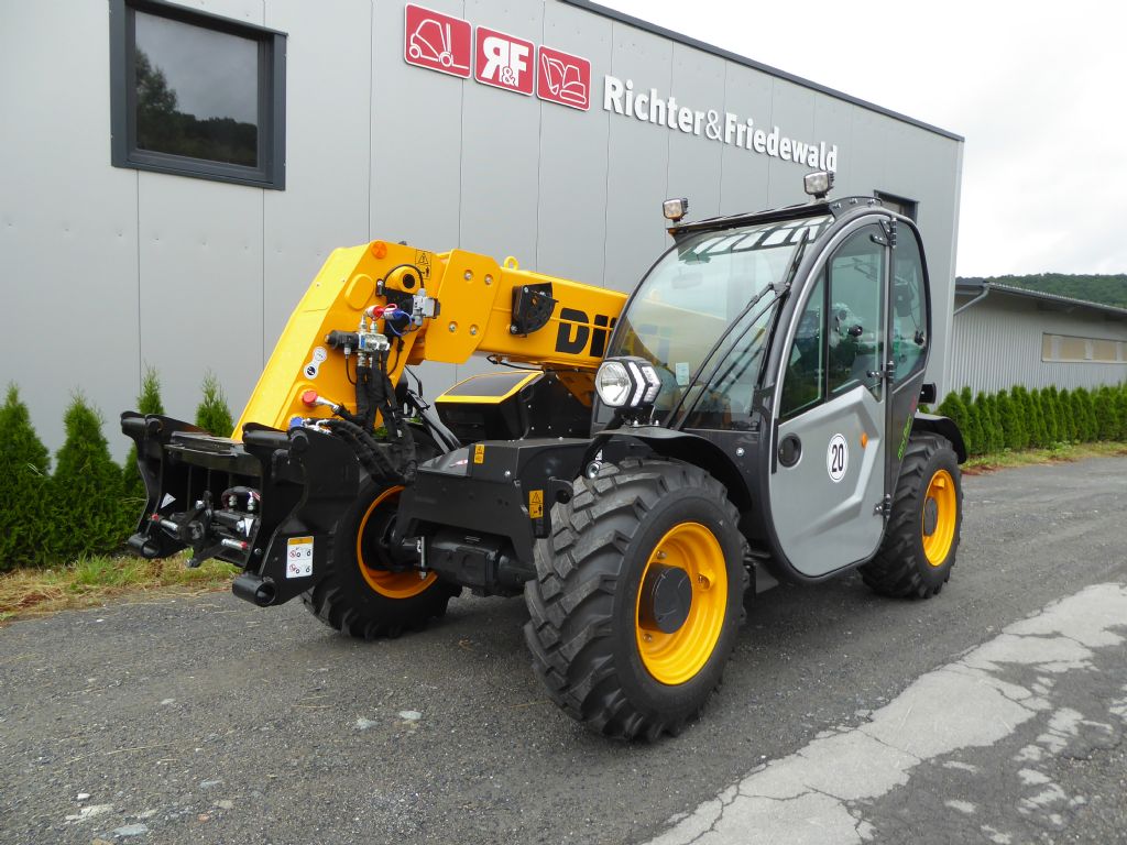 Dieci Mini AGRI 26.6 Teleskopstapler starr www.rf-stapler.de