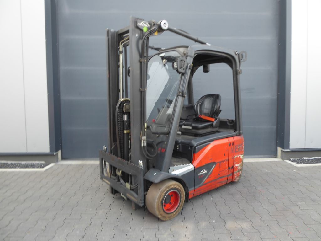 Linde E18-02 Elektro 3 Rad-Stapler www.sks-stapler.at
